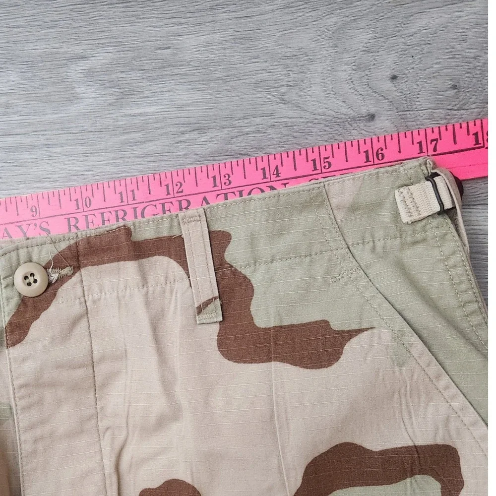 Military Tan Desert Camouflage Combat Trousers Pants Size 34 Cargo  Ripstop